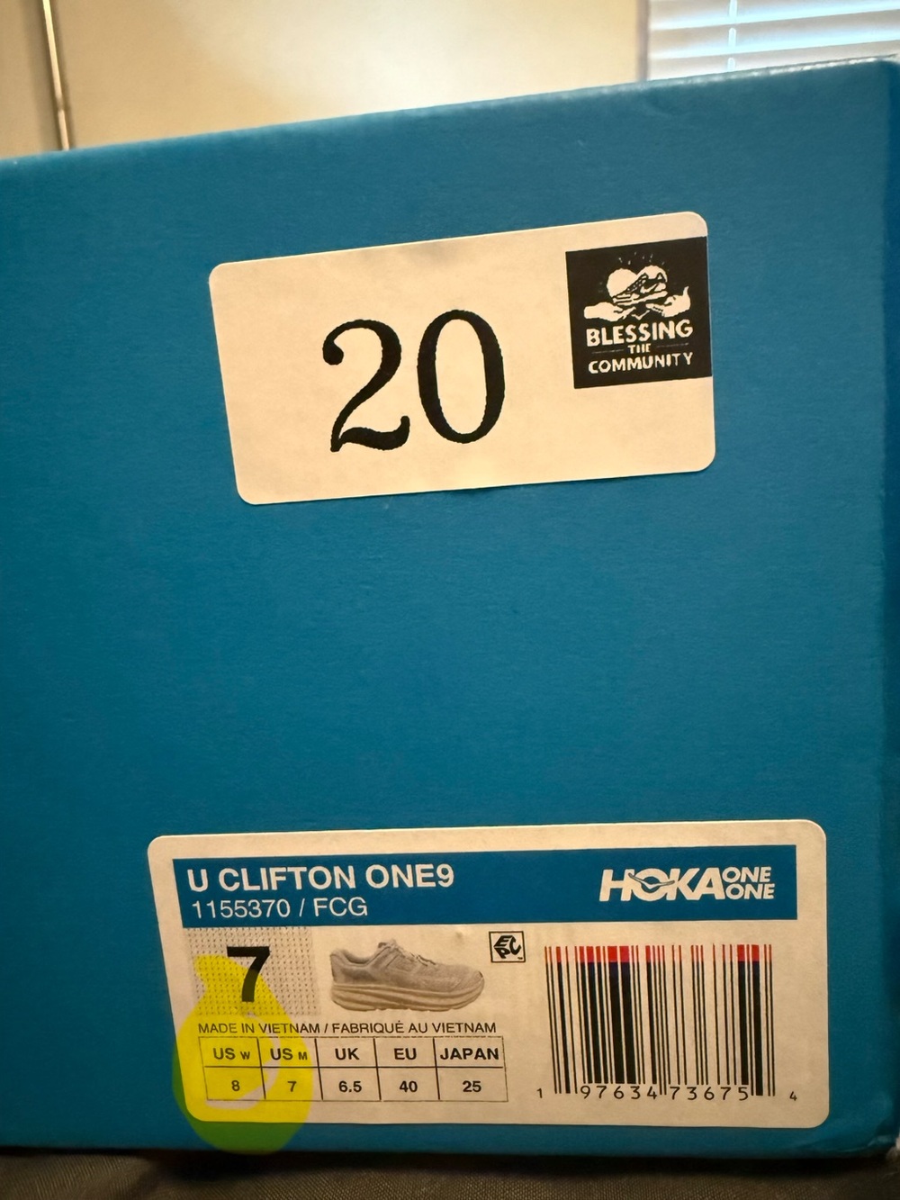 Hoka Clifton One9 Women’s Sneakers -white